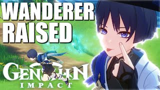 WANDERER RAISED! He Is SO FUN! (Genshin Impact)