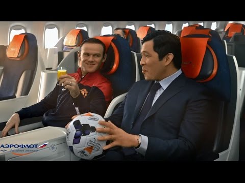 Игроки Manchester United в ролике Аэрофлота / Manchester United players in Aeroflot's video