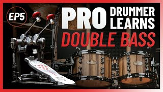 Speed Meets Power | EP5 | Pro Drummer Learns Double Bass #drums #doublebass #vlog
