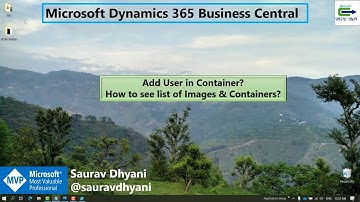 How Do I - Add User in Container & List of Images and Containers.