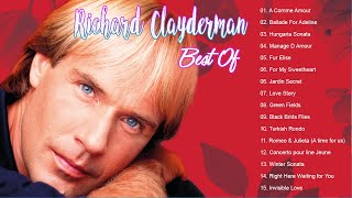 Best Of Richard Clayderman 💖 FULL ALBUM 2023 💛Hungarian sonata, Love Story, Ballade Pour Adeline...