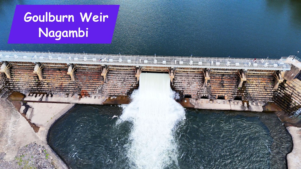 Peaceful Goulburn Weir  4K Drone Nature | Nagambie Victoria