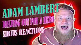 First Listen Adam Lambert - Holding Out for a Hero (Sirius Reactions!!!)