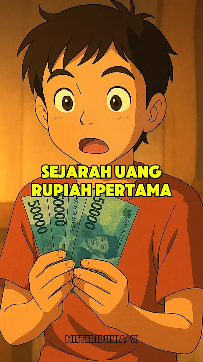 Sejarah uang rupiah pertama