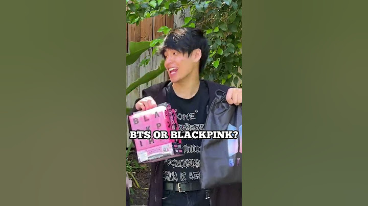 SHE PICKS BLACKPINK OVER BTS? (BTS OR BP?) #shorts