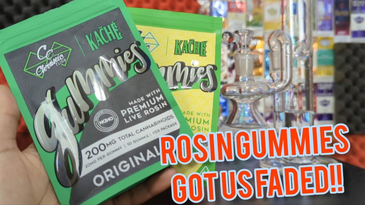 ROSIN GUMMIES GOT US FADED!!!