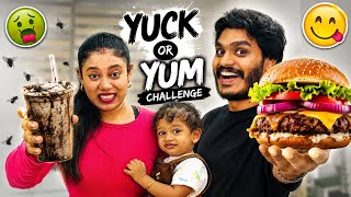 YUCK OR YUM EXPRESSION FOOD CHALLENGE 😍