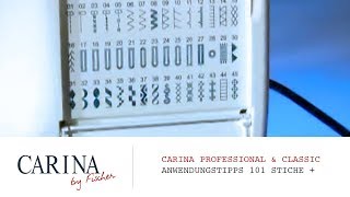 Carina Professional 101 Stiche & Carina Spezial