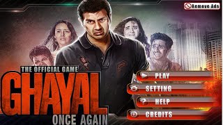 Ghayal Once Again - The Game - Sunny Deol - Android - iOS - Apk screenshot 1