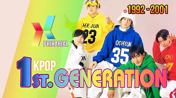 ¿Qué son los grupos de K-pop de primera generación?