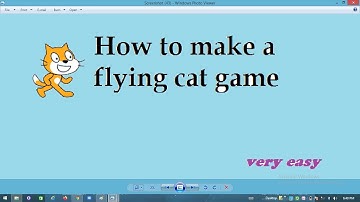 How to make a flying cat game  in scratch |  very easy  | step -by -step | SCRATCH GAME