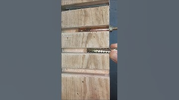 Anchor bolts operating principle. Demonstration of installation #shorts #construction #tips #tools