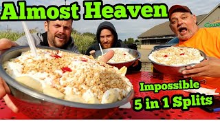 Monster Banana Split Challenge | Man V Food | Almost Heaven
