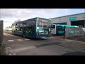 ARRIVA BUSES RETURN TO DARLINGTON  DEPOT:  EPISODE 8 WITH GUEST APPEARANCE