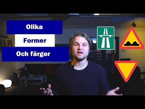 Video: Varför har gatuskyltar olika färger?