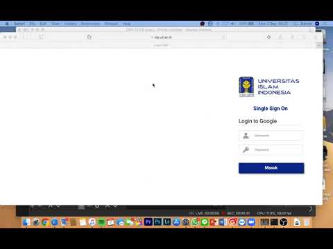 Tata Cara Login Akun UII