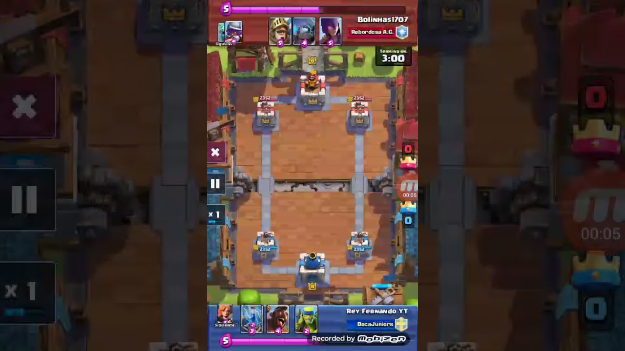 😎Mazo para todos los niveles👍Clash Royale(´°_°`)Mix Mazos👾💀Ganando fernando daniel