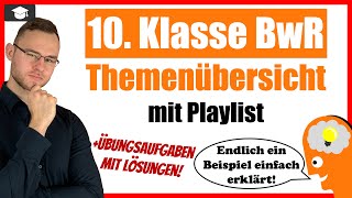 BwR 10. Klasse Realschule Themenübersicht mit Übungsaufgaben screenshot 1