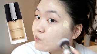 Giorgio Armani Luminous Silk Foundation Review | Shade 3 - YouTube