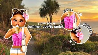 50 SUMMER BLOXBURG OUTFIT CODES 50 SUMMER BLOXBURG OUTFIT CODES