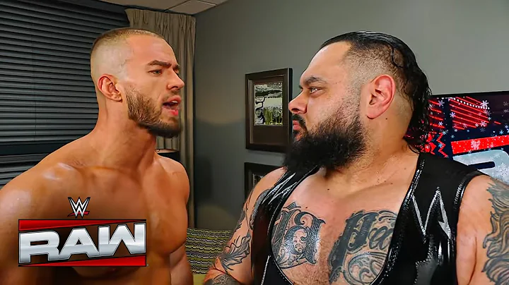 Austin Theory Rejects Bronson Reed’s Leadership Backstage at WWE Raw!