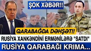 Əsas xəbərlər 03.02.2023, Rusiya Xankəndini ermənilərə SATDI, son xeberler bugun 2023