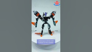 Shorts : Titan Knight ⚡️ Unboxing & Speed build already on this channel Lego Transformers combiner