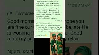 Congratulations At Last. What We Are Waiting For Is Now With Us