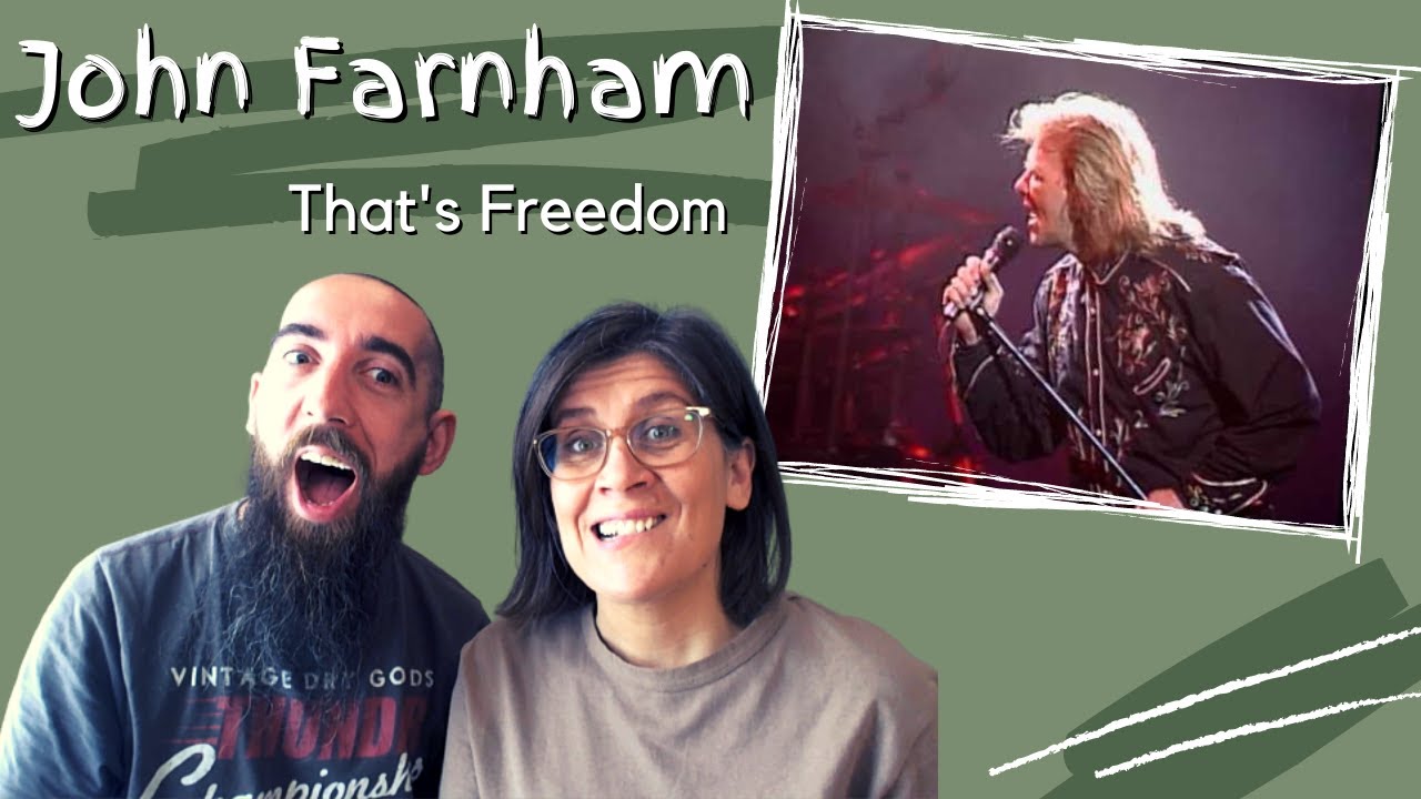 John Farnham - That's Freedom (REACTION) with my wife