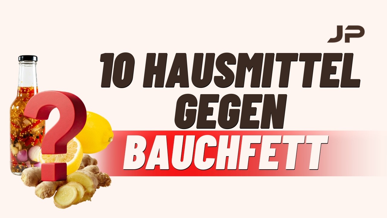 10 Hausmittel gegen Bauchfett - Was hilft? Abnehm Coach spricht Klartext!