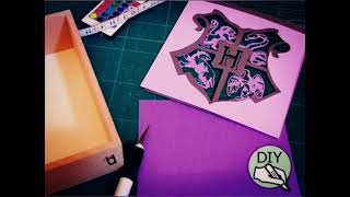 Harry Potter Papercut Lightbox