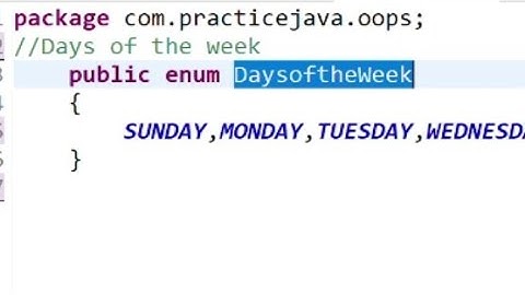 Enums in Java - part1 | Enumeration | Java Basics 75