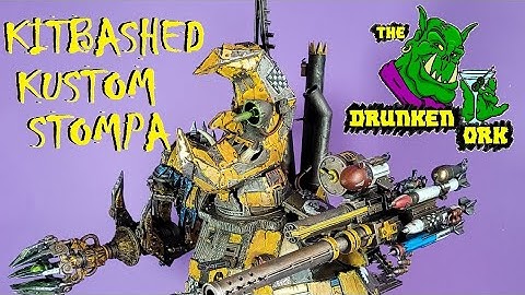 Badmoon Ork Kustom Stompa with scratch built head