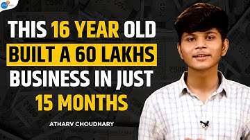 Hoe je een bedrijf start voordat je afstudeert | Atharv Choudhary | Josh Talks