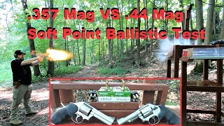 .357 Mag VS .44 Mag Soft Point Ballistic Test screenshot 5