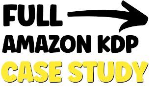 My 100% Free Amazon KDP Case Study ... [Full Low Content Book Guide]