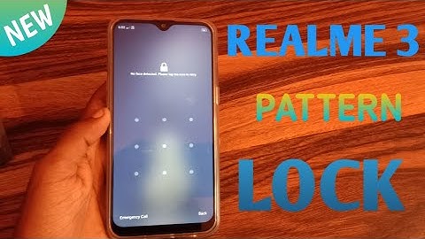 How to set Pattern Lock Realme 3 । Ya Realme 3 Pro me Pattern lock  kaise lagaye in Hindi