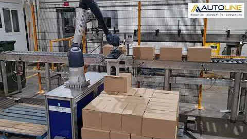 Autoline Doosan H2017 Palletiser at Brewery