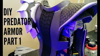 DIY Predator Cosplay armor build Part 1