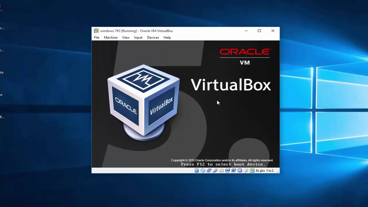 how to use virtualbox windows 10 2017