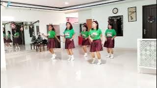 Rock In Christmas - Line Dance by Sanggar Tari Delta