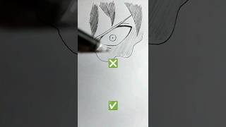 How to draw Shoto Todoroki eyes #shorts #art #drawing #tutorial #anime