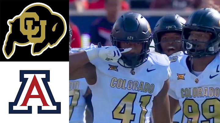 Colorado Buffaloes vs. Arizona Wildcats Highlights Today | 2024 Football College , Oct 19 2024
