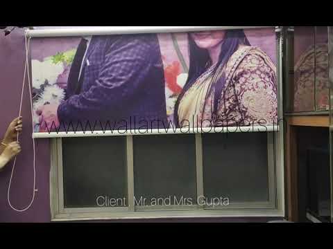 HD Customised Roller Blind for windows : Printing your memories in High Definition)