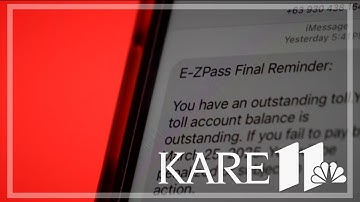 Did you get a text about overdue E-ZPass tolls? It