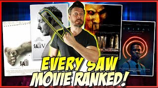 All 9 Saw Movies Ranked! (w/ Spiral)