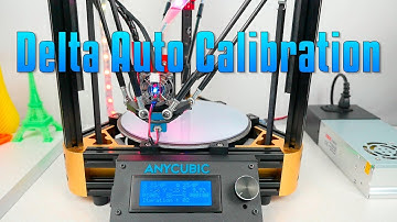 Delta Auto Calibration using LCD controller(without gcode)