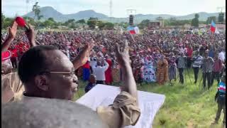 SITASIMAMA MAOVU YAKITAWALA: Uzinduzi wa mikutano ya hadhara CHADEMA kanda ya Nyasa - Msumbawanga.