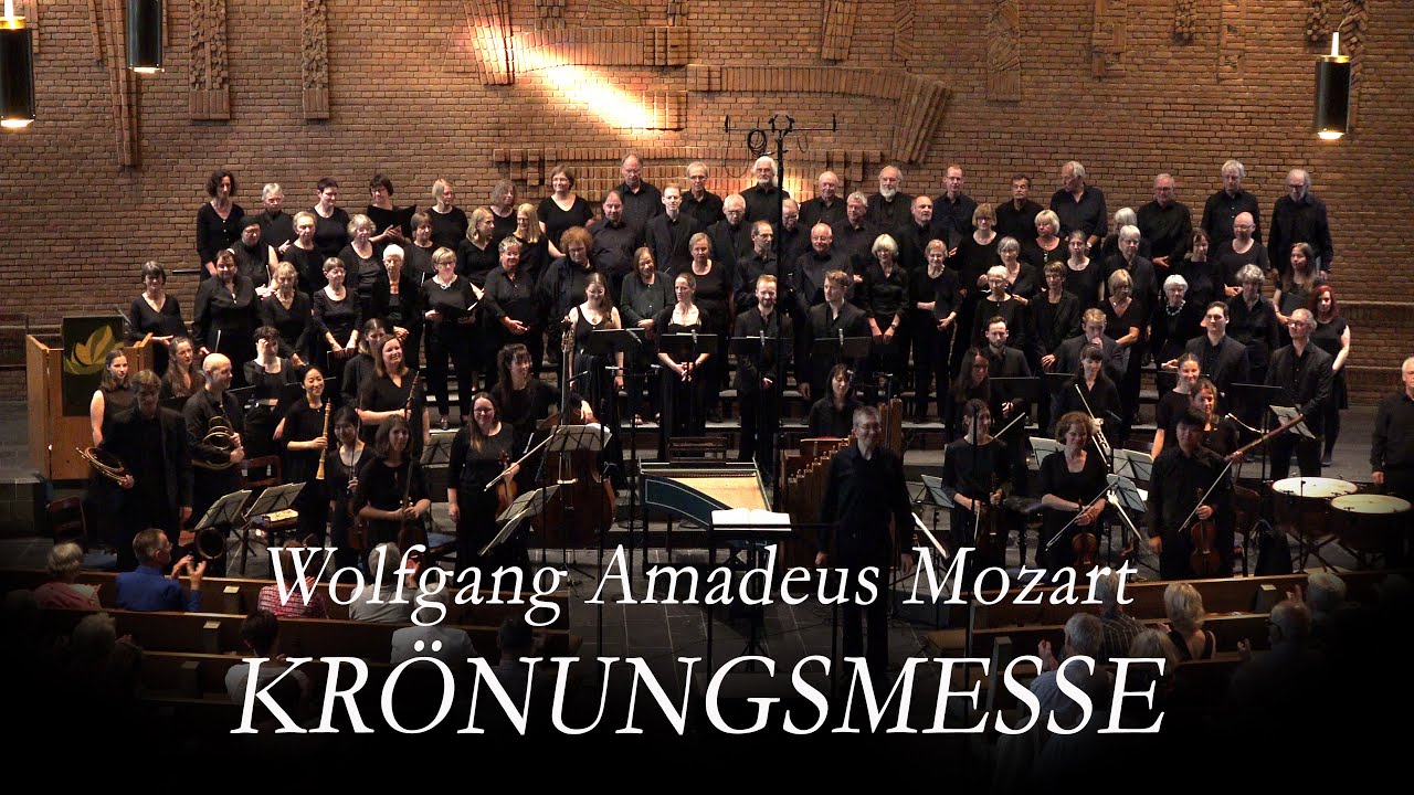 Wolfgang Amadeus Mozart - Krönungsmesse - Coronation Mass - HD - Kirchenchor St. Martin, Mainz (D)