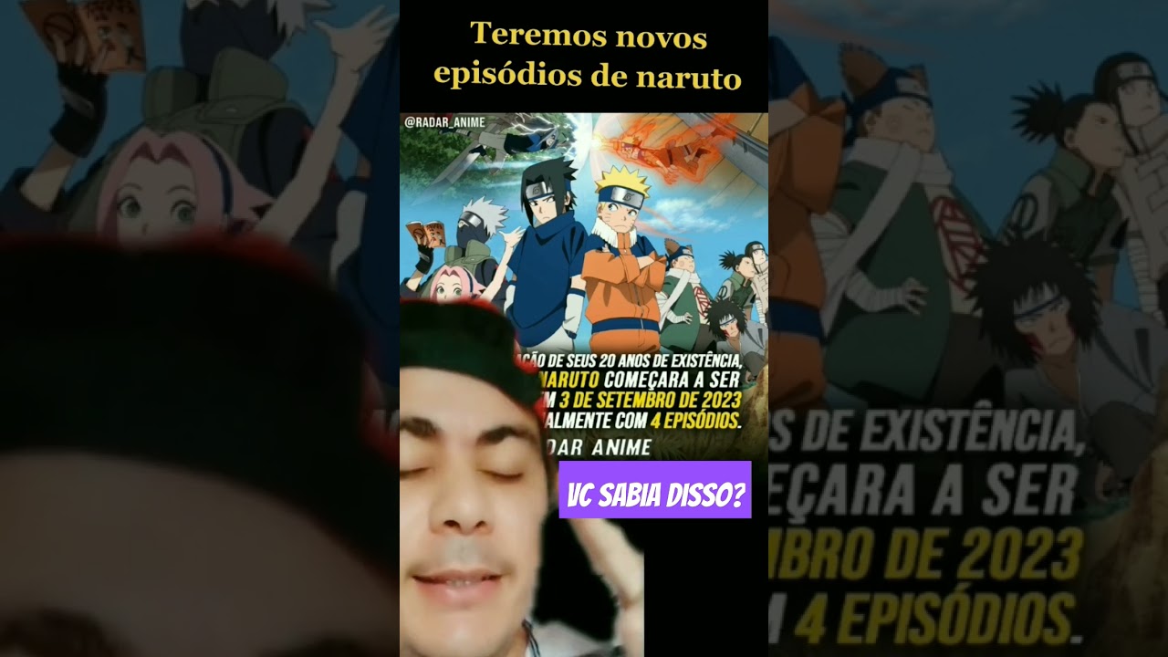 Novos episódios do anime de Naruto ganham trailer e pôster - NerdBunker